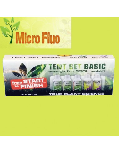 Aptus kit basic pour la tente  (Tent Set Basic) 5x50ml