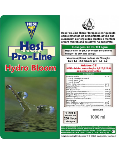 Hesi Hydro Floraison 5ltr