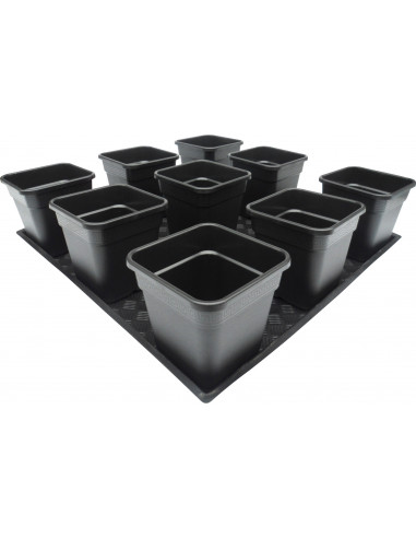 Plateau Flexible  Deep Flexitray 80x80x10cm