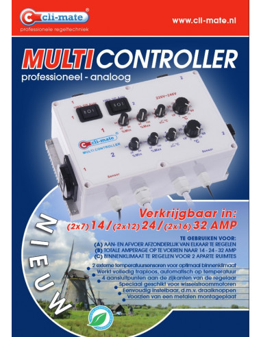 Climate Multi-Controleur 2x12 Amp