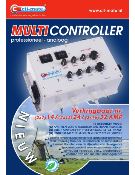 Climate Multi-Controleur 2x16 Amp