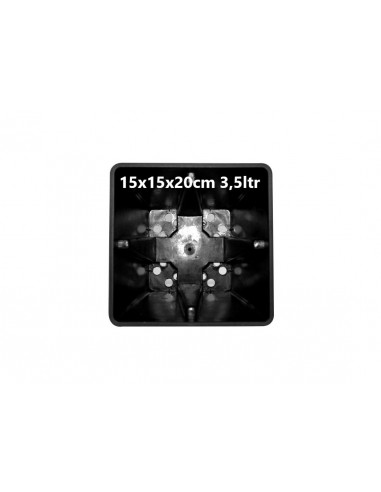 Pot Carré 15x15xh20 (3.5ltr)