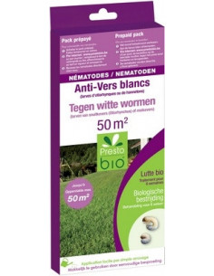 NEMATODES CONTRE LES VERS BLANCS (OTIORHYNQUE-HANNETON) pour 50 M²