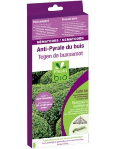NEMATODES CONTRE LA PYRALE DU BUIS pour 10 M de haie