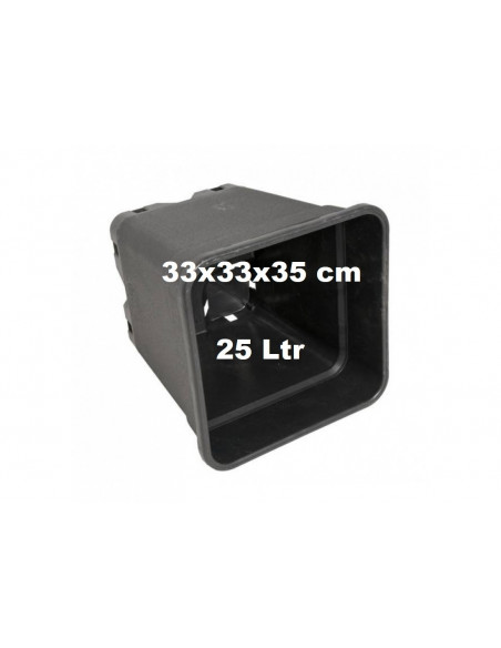 Pot Carré 25 Ltr (33x33x35cm) TOP QUALITY