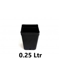 Pot Carré 7x7x8cm (0,25ltr)