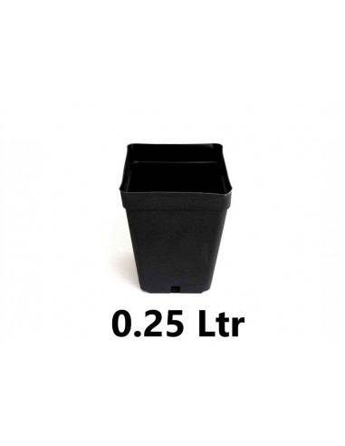Pot Carré 7x7x8cm (0,25ltr)