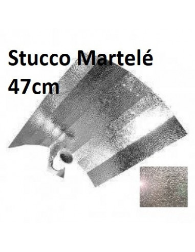 Réflecteur Martelé 47cm (Aluminium Reflex)