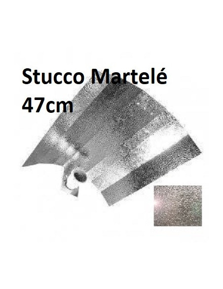 Réflecteur Martelé 47cm (Aluminium Reflex)