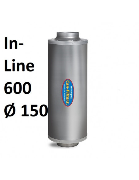 CAN In-Line Filter 600 (600-800m³/h) (Ø 150mm)