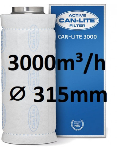 Can-Lite 3000 (3000-3500m³/h) Ø 315 mm