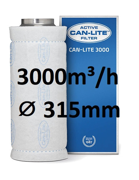 Can-Lite 3000 (3000-3500m³/h) Ø 315 mm