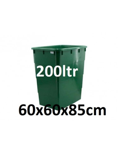 Tank with Top 200ltr (60x60x85cm)