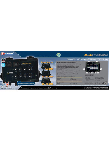 Climate Multi-Controleur 2x16 Amp