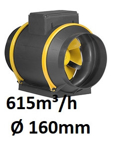MAX-Fan Pro AC /615 m³/h Ø 160mm 2 Vitesses 2