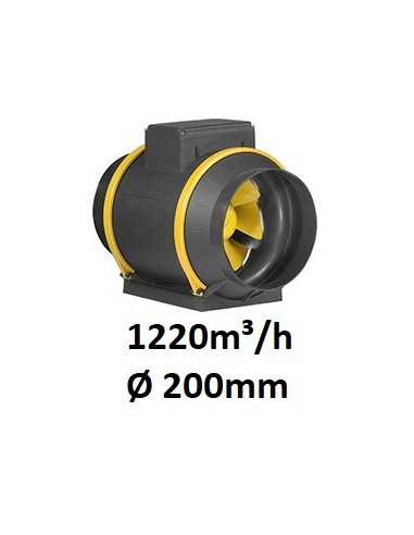 MAX-Fan Pro EC 200mm/1220m³ 2 speed