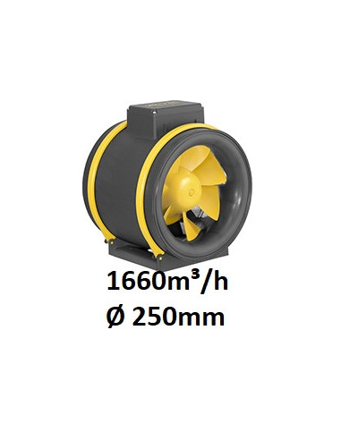 MAX-Fan Pro EC 250mm/1660 m³ 2 speed