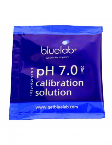 Bluelab pH7 Solution de Calibrage 20ml