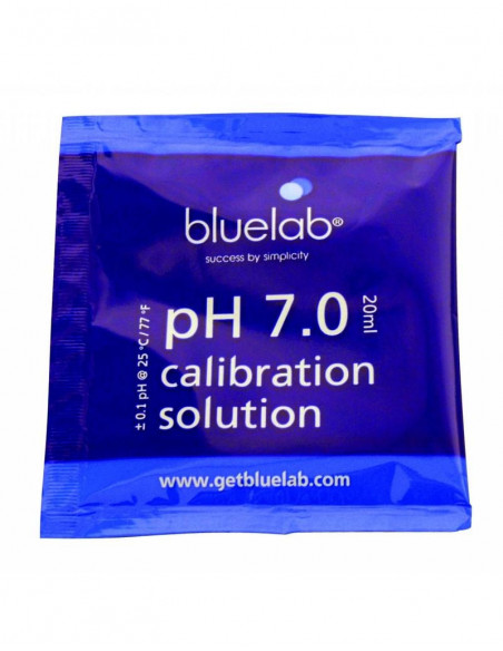 Bluelab pH7 Solution de Calibrage 20ml