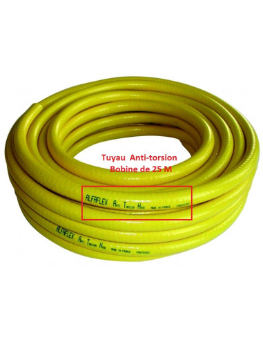 Tuyau d'arrosage anti-torsion Alfaflex 19 mm 3/4" 1 mtr