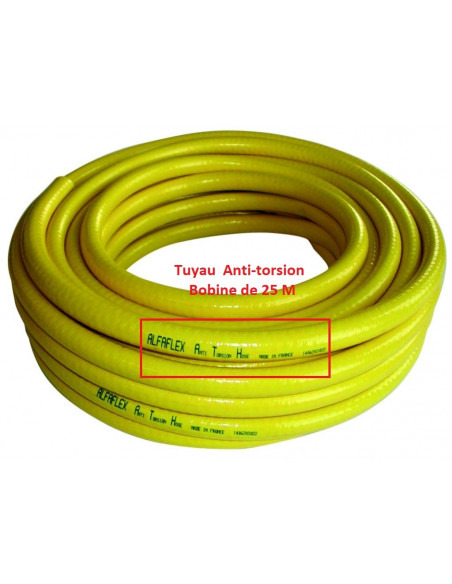 Tuyau d'arrosage anti-torsion Alfaflex 25 mm 1" 1 mtr
