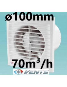 VK 100 Extracteur Mural (70m³/h)