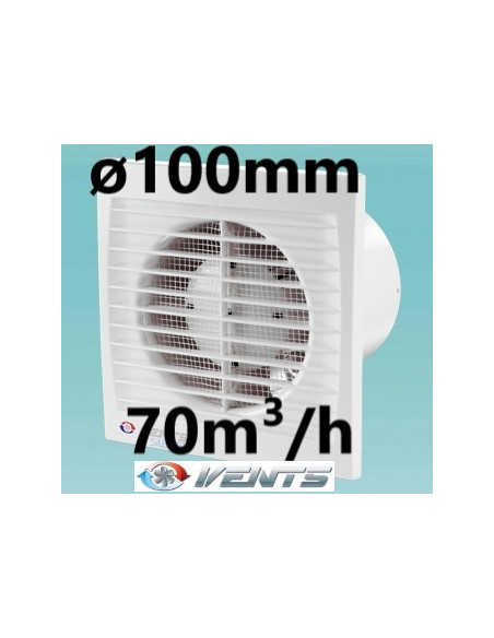 VK 100 Extracteur Mural (70m³/h)
