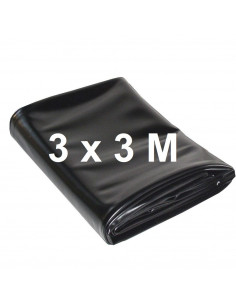 Bache d'étang PVC 3x3 Mtr 0.5 mm