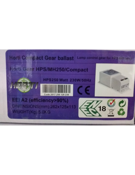 Compact Gear 250 Watt