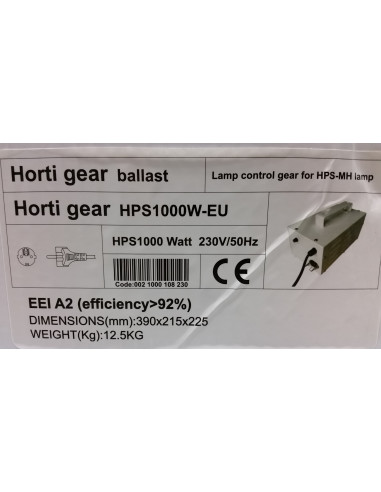Ballast Pro Gear 1000w