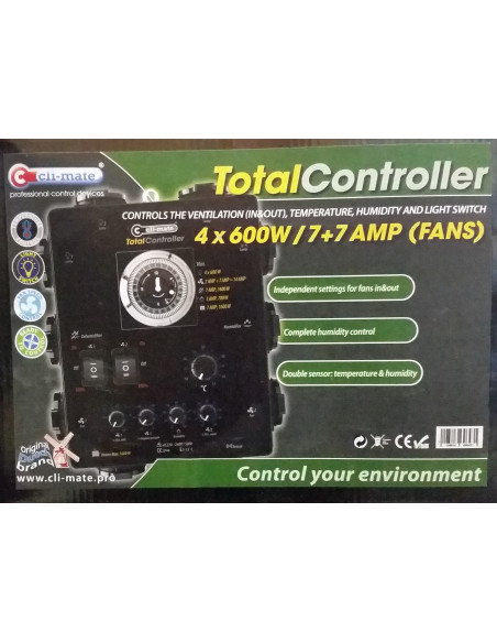 Climate Total Grower 4x600W (7+7 Amp)