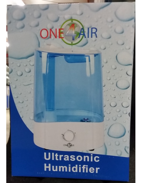Humidificateur Ultrasonic 6 Lt 250 ml/H