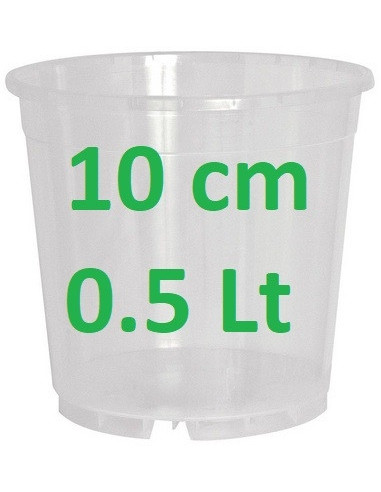 Pot transparent Orchidée 0.75ltr