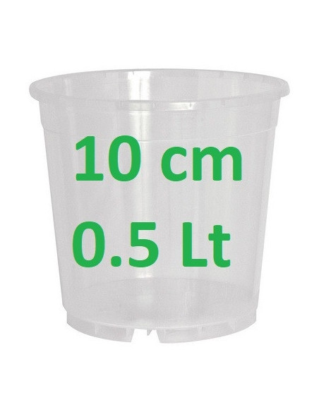 Pot transparent Orchidée 0.75ltr