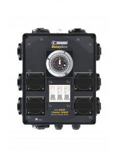 Timer Relay 12x600w + Chauffage