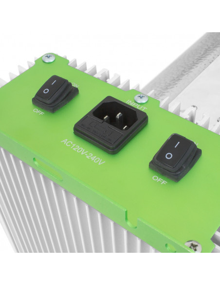 Ballast avec reflecteur pour 2x CMH 315 W LUmii Solar 630 sans ampoules