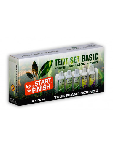 Aptus kit basic pour la tente  (Tent Set Basic) 5x50ml