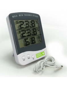 Thermomètre / Hygromètre Max/Min Garden Highpro Prenium 2