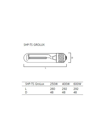 Sylvania Gro-Lux 400w HPS
