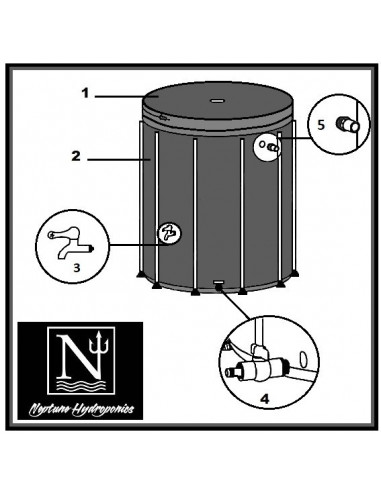 Réservoir Souple 500ltr Neptune