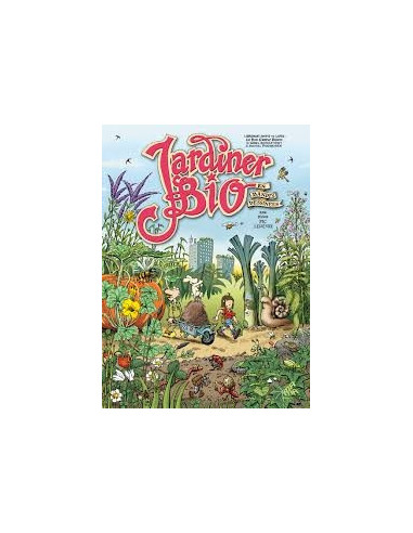 Jardiner bio en bandes dessinées