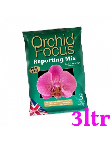 Orchid Focus Repotting Mix 3ltr
