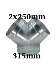 Connecteur Y  315-250-250 mm