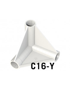 Coin Y 3 Axes ø 16mm 2