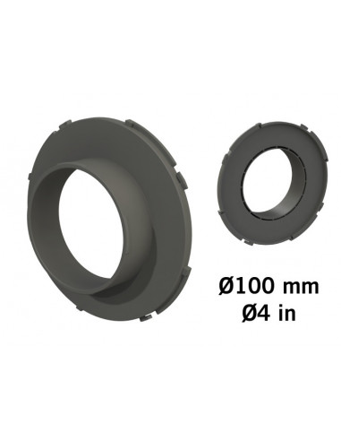 Connector Ducting Flange DF16 Ø 100mm