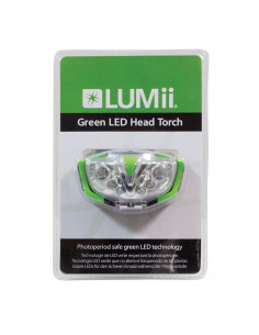 Lampe Frontale LED Verte Lumii 2