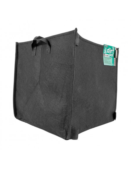 Pot carré en géotextile 56 Lt avec poignées