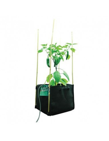 Square Base Dirt Pot 11ltr