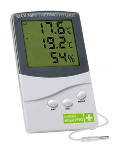 Thermomètre / Hygromètre Max/Min Garden Hghpro