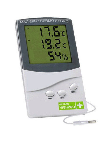 Thermomètre / Hygromètre Max/Min Garden Hghpro